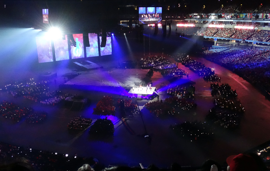Pan Am opening ceremonies